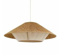 YANZHAOA Silent Wind Pendant Lights Japanese Vintage Hemp Rope Hanging Light Personalized Rural Decorative Craft Lamp Embedded Hollowout Home Lighting For The Bedroom, Living Room, And Living Room
