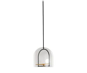 YANZI Pendant Diff. Transparent/ White/ Brushed Brass/ Black