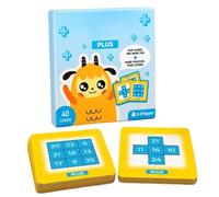 yanzisura Math Learning Card Game,Early Learning Practice Toy - Math Addition Game Set,for Kindergarten Classroom Party School Boys Girls Preschoolers Pupils