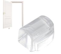 yanzisura Rubber Door Stop,Rubber Door Stopp Wall Protector - Silent Safety Stop, No Drill Wall Protector Silencer, Guard Bumper