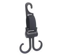 yanzisura Stroller Clips and Hooks | Stroller Hanger Diaper Bag Organizer Hook,Non-Slip Hangers Rotatable Car Accessories Double Seat Back Organizers for Baby Mummy Girls Walker