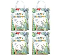 YanZonic 16 Pcs Bug Party Favors bags - Green Insect Bug Birthday Party Decorations, Fun Insects Bags for Bugs Life Party, Educational Insect Party Favors for Kids