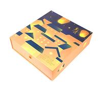Yao Yue Chinese Mooncake - Assorted Flavour Gift Set, 4 Pieces (720g) - Traditional Mid-Autumn Festival Pastries with Lotus, Red Bean, Five Kernels & Salted Egg Yolk Fillings