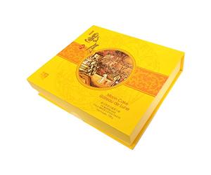 Yao Yue Chinese Mooncake Yolk White Lotus Paste 4 Pieces 720g