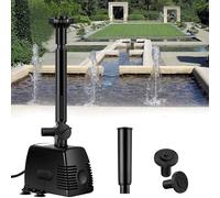 YAOBLUESEA 1000L/h 22W Garten Springbrunnenpumpe Teichpumpe Wasserspielpumpe Bachlaufpumpe Wasserpumpe Fontäne