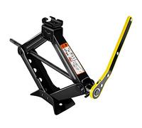 YAOBLUESEA Car Scissor Jack with Ratchet 1.5 Tonne Heavy Duty Steel Car Lifting Scissor Jack with Ratchet,Labor-Saving Lift Wind Up Tools for Car Repair or Changing Tyres