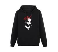 YaoChen Playboi Carti Hip Hop Rap Singer Mens Hoodies Black Unisex Pullover Sweatshirts XL