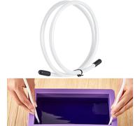 Yaocom 1 Pcs Soap Swirl Tools Bendable Soap Making Tool Supplies Cold Process Hanger Swirl Accessories for Adjustable Hanger Wire for Molds Up to 18"