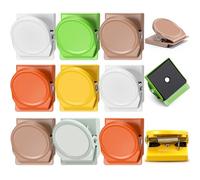 Yaocom 12 Pcs Colorful Magnetic Clips Heavy Duty 1.2 Inch Fridge Magnet Clips for Refrigerator, Whiteboard, Locker, Photo Displays, Home, Kitchen Office Supplies (Sage Green)