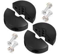 Yaocom 2 Sets Air Hose Stopper Adjustable Hose Reel Replacement Parts Bumper Rubber 1/4" ID 0.45 Inch to 0.55 Inch Auto Rewind Retractable Hose Reel Stop for Spring Driven Air Hose Reel