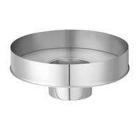 Yaocom 3'' x 8'' Pellet Stove Chimney Adapter Stove Pipe Galvanized Steel Chimney Pipe Adapter, 8" Diameter