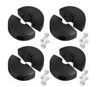 Yaocom 4 Sets Retractable Air Hose Stopper for Spring Driven Air Hose Reel Adjustable Replacement Parts Rubber Bumpers 3/8" ID 0.57 Inch to 0.63 Inch Auto Rewind
