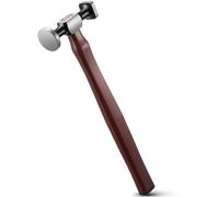 Yaocom Leather Mallet Hammer Carbon Steel Double Head Hammer Cobbler Hammer DIY Leather Craft Mallet for Professional Leather Tool