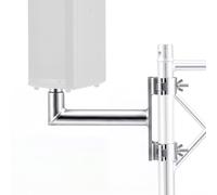 Yaocom Truss Speaker Mount Extension Pole, 30cm Length, 48-50mm Clamp, 35mm Pin for 1 3/8" Speaker Adjustable Wall and Ceiling Mount, Audio and Stage Equipment