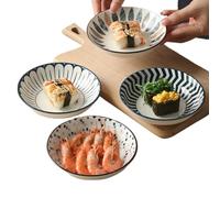 yaocoral 6 inch 4 Pack Cute Japanese Style Ceramic Candy Bowls