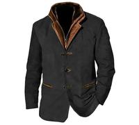 YAODAMAI Men's Heavy Duty Vintage Michigan Workwear Jacket Men and Women Vintage American Casual Jacket
