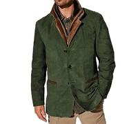 YAODAMAI Men's Heavy Duty Vintage Michigan Workwear Jacket Men and Women Vintage American Casual Jacket