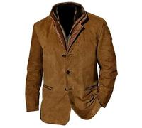 YAODAMAI Men's Heavy Duty Vintage Michigan Workwear Jacket Men and Women Vintage American Casual Jacket