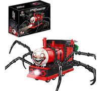 YAODFYL Choo-Choo Circus Train, Charles Train Building Block Set, MOC Model, 649 Pieces Building Blocks Train Toy, Horrors Game Choo-Choo Circus, Animal Spider Figures Brick Toy