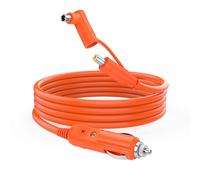 YAODHAOD 12V/24V Car Cigarette Lighter on DC7909&DC8020 Plug,2.5M /1.5M 14AWG,DC 8mm Car Charging Cable for Compatible with Jackery Bluetti Anchor GRECELL Portable Power Plant Solar Generator (8.2FT)