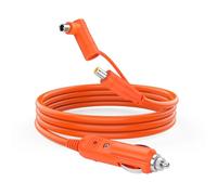 YAODHAOD 12V/24V Car Cigarette Lighter on DC7909&DC8020 Plug,2.5M /1.5M 14AWG,DC 8mm Car Charging Cable for Compatible with Jackery Bluetti Anchor GRECELL Portable Power Plant Solar Generator (5FT)