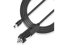 YAODHAOD 12V Cigarette Lighter Plug Cable 8.2 FT, Mains to 12v Adapter DC 5521 to Car Power Cable, 20AWG 12V 3A Power Supply Adapter for Car DVR, Navigation,GPS,Bluetooth Speakers