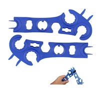 YAODHAOD 2PCS Solar Connector Wrench,Multifunctional PV Plug Tensioner,Solar Plug Assembly Key for Solar Panel Cable, PV System Wire and Connector Assembly Tool