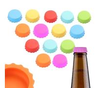YAODHAOD Bottle Stopper, Beer Bottle Lid, Pack of 14 for Beer Stopper, Silicone Bottle Cap Stopper, Reusable Beer Bottle Stopper