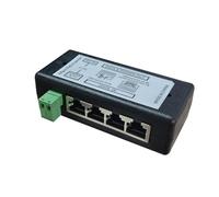 YAODHAOD POE Injector 100 Megabyte, Power Over Ethernet Power Supply, 12V, 24V, 48V, Distance up to 100m, Wall Plug Power Over Ethernet for POE Device (4 Ports 1000Mbps, 9-48V)