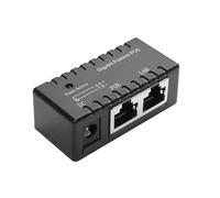 YAODHAOD POE Injector Power Over Ethernet Power Supply 12V 24V 48V Distance up to 100m Wall Plug Power Over Includes 12V DC Cable (1000Mbps/Style B)