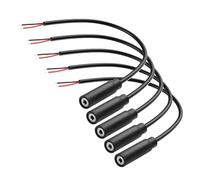 YAODHAOD Replacement 3.5 mm 2.5 mm TS to Bare Wire Mono Channel Audio Cable, Plug Pigtail Open End Audio Cable for Headphones Microphone Cable Repair 30 cm (2.5 mm TS Socket 2 Pole)