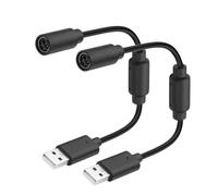 YAODHAOD USB Breakaway Cable for Xbox 360, USB Breakaway Cable for Logitech G920 G923 G27 G29 Driving Force & Thrustmaster Ferrari 458 Spider Racing Wheel Cord-2PCS