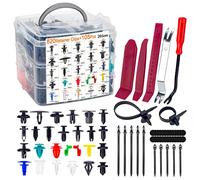 YaoFaFa 925PCS Bumper Retainer Clips Car Plastic Rivets Fasteners Push Retainer Kit 26 Types Auto Push Pin Rivets Set- Door Trim Panel Fender Clips