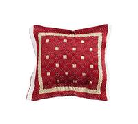 YAOGUI 1/12 Scale Red Pillow Cushion For Doll House Sofa Couch Miniature Bedroom Furnit Accessories And Furniture Wood