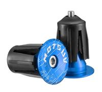 YAOGUI 1 Pair Bicycles Handle End Plug Colorful Aluminum Alloys Bicycles Handlebars Grip End Plug Handle End Caps Handlebars End Plug
