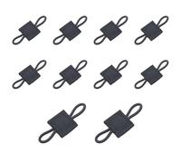 YAOGUI 10 Pcs Tacticals Gear Holder Clip Elastic Strap Buckle Molles Attachments For Tacticals Backpacks Molles Bags