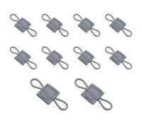 YAOGUI 10 Pcs Tacticals Gear Holder Clip Elastic Strap Buckle Molles Attachments For Tacticals Backpacks Molles Bags