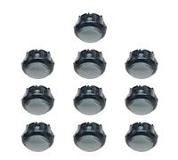 YAOGUI 10Pcs Arcades Push Button 24mm/30mm Game Start Resetting Switches Controller For Arcades Game Machine Easy To Use Video Console Start Cion Switches