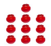 YAOGUI 10Pcs Arcades Push Button 24mm/30mm Game Start Resetting Switches Controller For Arcades Game Machine Easy To Use Video Console Start Cion Switches