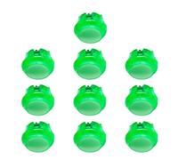 YAOGUI 10Pcs Arcades Push Button 24mm/30mm Game Start Resetting Switches Controller For Arcades Game Machine Easy To Use Video Console Start Cion Switches