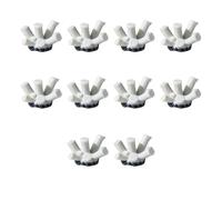 YAOGUI 10pcs Fish Tanks Aquascapes Simulation Corals Water Plant Ornaments Undersea For Fish Tanks Aquariuma Accessories Polyresin Accessories