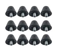 YAOGUI 12Pcs Nylon Football Boot Spikes Soccer Studs Replacement Football Cleats Studs Soccer Boot Cleats Track Shoes Accessory Replacement