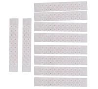 YAOGUI 200Pcs Acupunctures Beads Auricular Ear Sticker Massage Ear Acupunctures Patches Clear Disposables Sticker Easy Use Disposable Auricular Massager