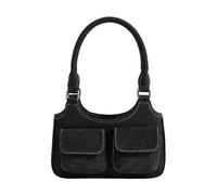 YAOGUI 2023 Canvas Armpit Bag Simple Fashion Underarm Bag Large Capacity Versatile Shoulder Bags For Girl Handbag Tote Bags Casual