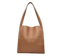 YAOGUI 2023 Versatile Shoulder Bags For Girl Women Tote Large Capacity Shopping Bag Solid Color Fashion Casual Bag Lady Purse Elegant Shoulder For Women