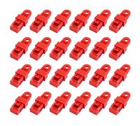 YAOGUI 24Pcs Tarp Clip Heavy Duty Grip Awnings Tarp Clamps Tent Clip For Outdoor Camping Canopies Caravans Easy To Use Tighten Tent