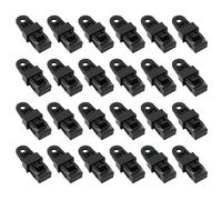 YAOGUI 24Pcs Tarp Clip Heavy Duty Grip Awnings Tarp Clamps Tent Clip For Outdoor Camping Canopies Caravans Easy To Use Tighten Tent