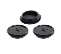 YAOGUI 3/6pcs BBQ Grills Grommet Silicone Gasket Rubber Meat Probe Grommet Black Temp Probe Kitchen Appliance Parts Rubber Meat Grill Accessories Food Grade Silicone Gasket