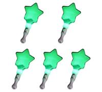 YAOGUI 5pcs Flashing Fun And LED Glow Sticks Party Concerts New Years LED Glow Sticks Light Up Wand Sticks Easy To Use