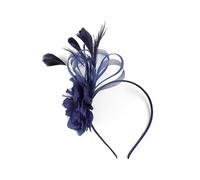 YAOGUI Adjustable Bridal Fascinator Flower Hat With Headband And Clip Fashion Headpiece For Bridesmaids Carnivals Festivals Stylish Fascinator